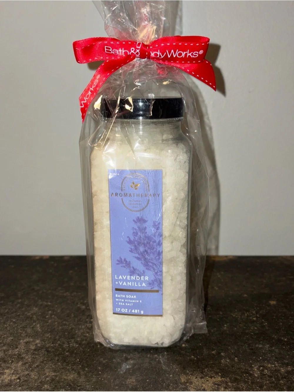Bath & Body Works Aromatherapy Lavender + Vanilla Bath Soak